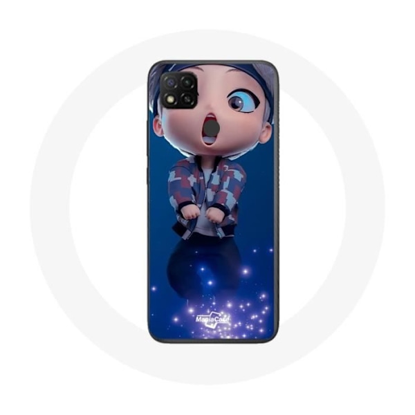 Coque för Xiaomi Redmi 9C BTS TinyTAN Animation V Mic Drop