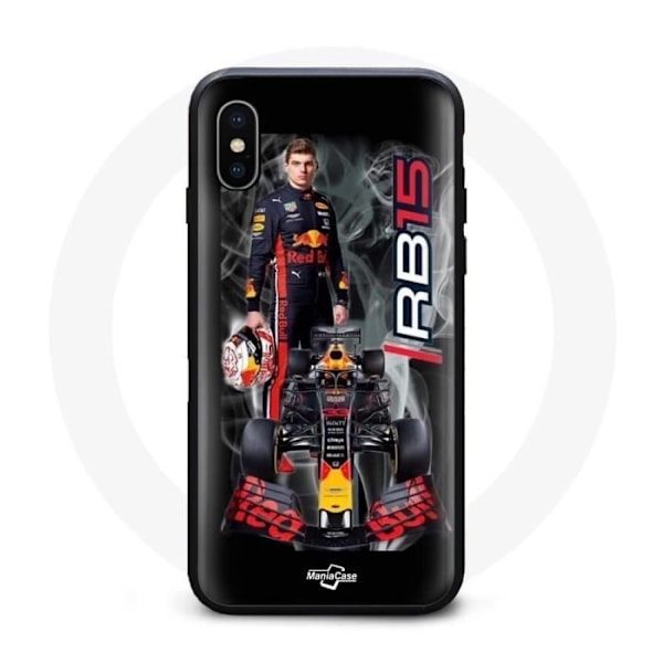 Coque iPhone XS Max Formel 1 Verstappen Red Bull