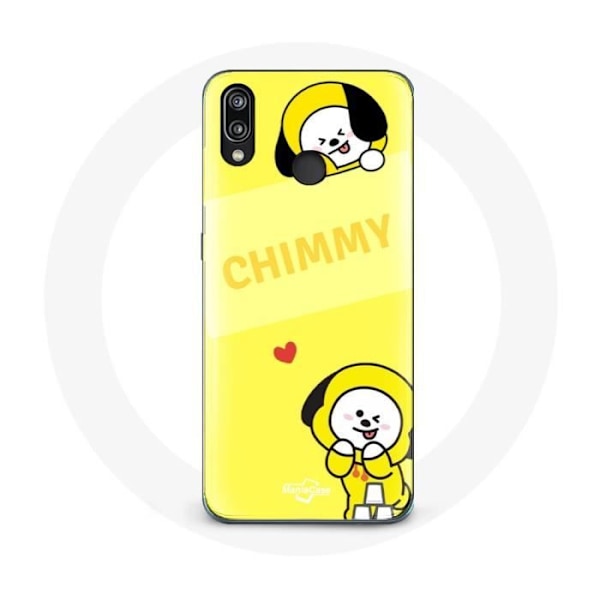 Coque för Huawei P20 Lite BTS Bangtan BT21 Chimmy Jimin Guldfond