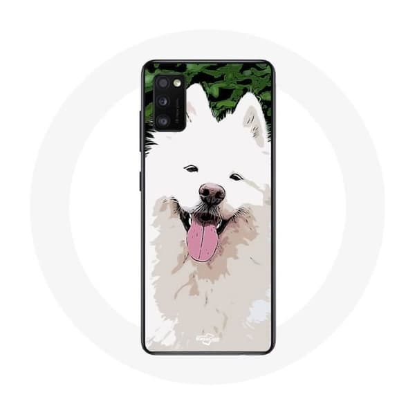 Coque för Oppo A16 Samojedhund Vit Hundras