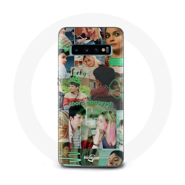 Coque för Samsung Galaxy s10 plus Sex Education Maeve Wiley och Otis Milburn