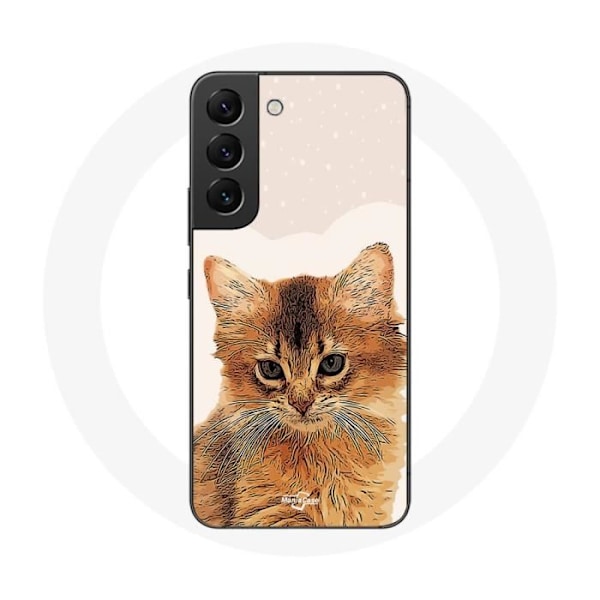 Skyddsfodral för Samsung Galaxy S22 Somalisk kattras
