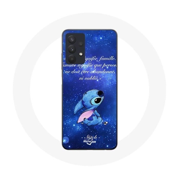 Skydd för Samsung Galaxy A32 5G Stitch Ohana Citat