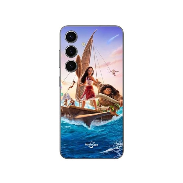 Coque - Disney - Vaiana 2 utrustning - Silicone - Mjuk - Samsung Galaxy S24 FE Svart