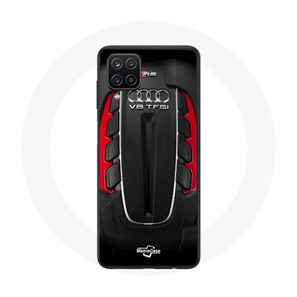 Coque för Samsung Galaxy A22 4G Audi RS Röd logotyp