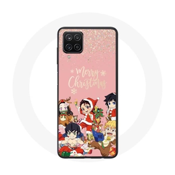 Coque för Samsung Galaxy A12 Demon Slayer God Jul affisch Anime Manga