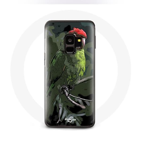 Cover til Samsung Galaxy S9 Plus Pionus Rød Grøn