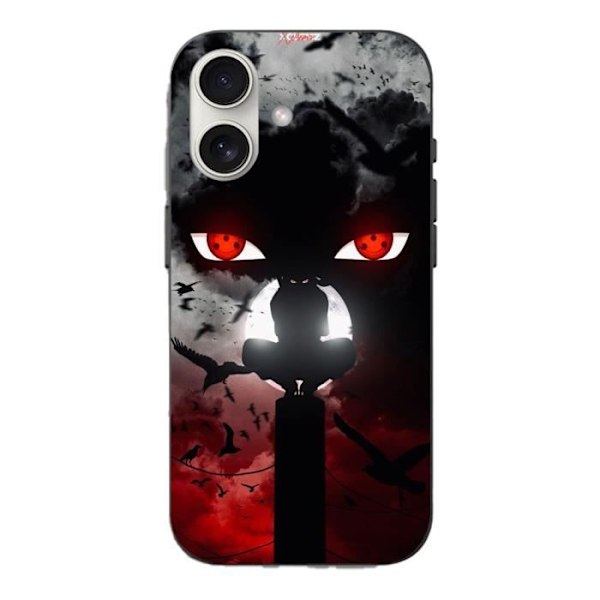 Coque Iphone 16 Plus Itachi Uchiha Naruto anime taide
