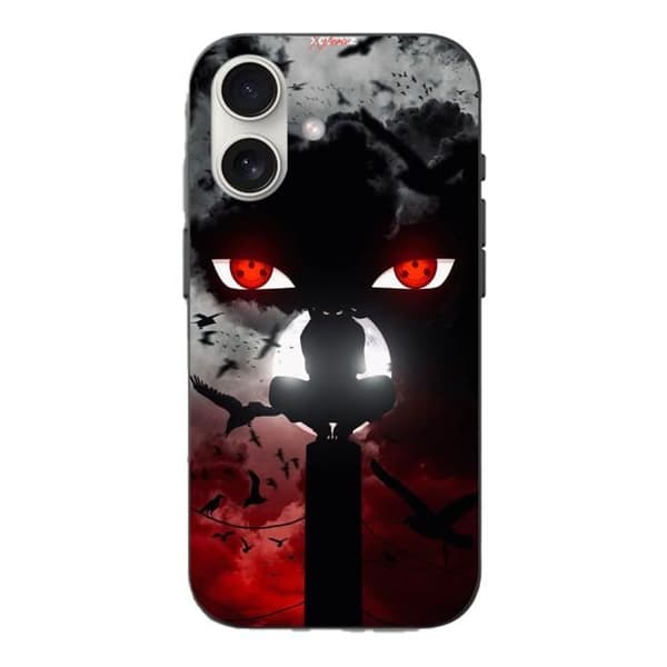 Iphone 16 Plus etui Itachi Uchiha Naruto anime kunst