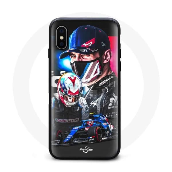 Coque - Formula 1 - Esteban Ocon - Iphone XS Max - Pehmeä - Musta