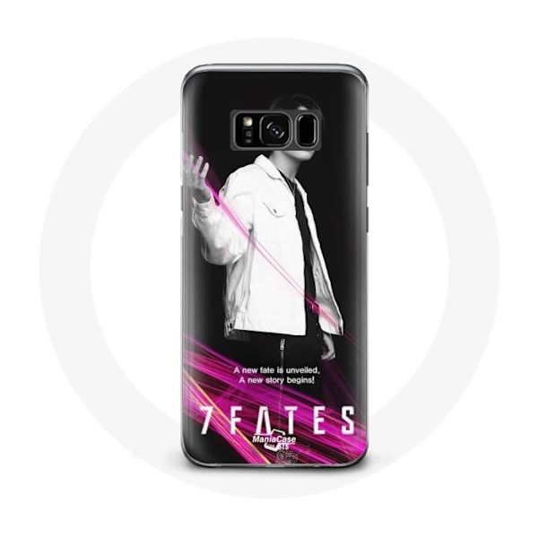 Coque för Samsung Galaxy S8 - Maniacase - BTS Jungkook - Silikon - Mjuk - Svart Svart