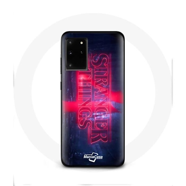Coque för Samsung Galaxy S11 Plus Stranger Things Logotyp Transparent Säsong 4 Trailer 2022