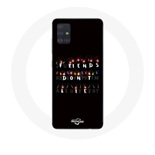 Coque för Samsung Galaxy A51 5G Stranger Things Affisch Vänner Ljuger Inte God Jul