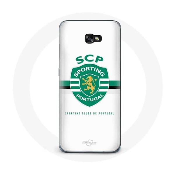 Coque maniacase för Samsung Galaxy A3 2017 scp sporting portugal vit bakgrund Svart