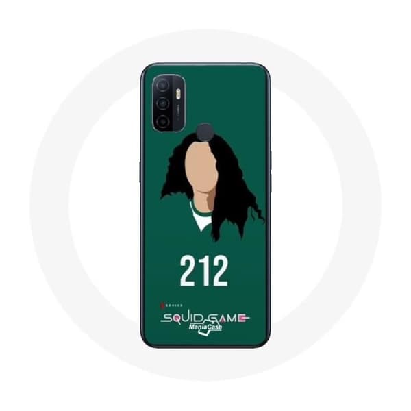 Coque Oppo A53 Squid Game Han Mi Nyeo Nummer 212