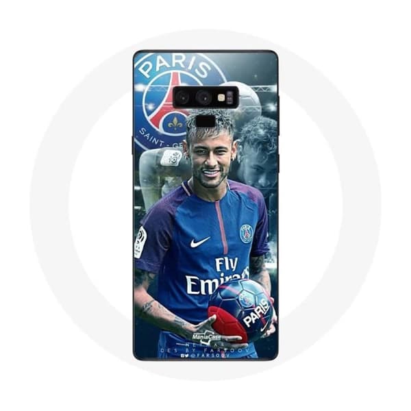 Coque för Samsung Galaxy Note 9 Neymar Paris Saint Germain PSG