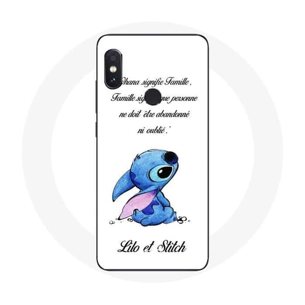 Coque - Xiaomi - Redmi Note 5 Pro - Lilo och Stitch - Mjuk - Vit - Skydd Vit