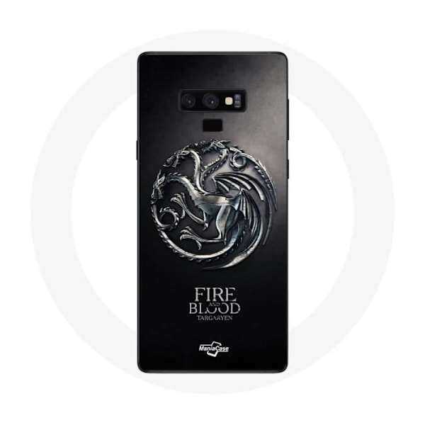 Coque - Game Of Thrones - Samsung Galaxy Note 9 - Svart - Hård - Skydd
