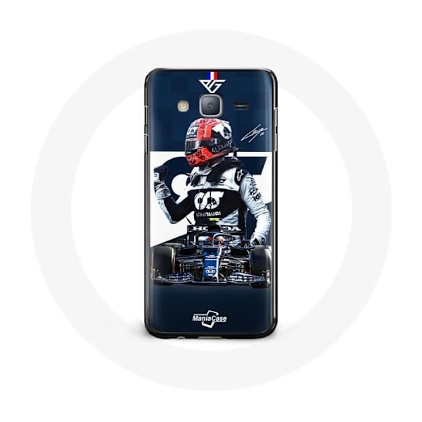 Coque för Samsung Galaxy J5 2016 Formule 1 Max Verstappen Formel 1-förare Blå