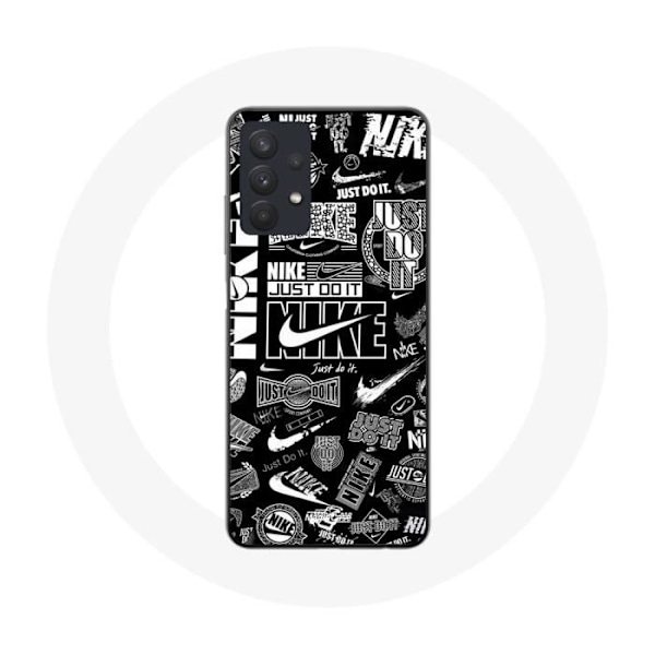 Coque för Samsung Galaxy A32 5G Nike-logotyp Flerfärgad Just Do It