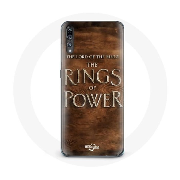 Coque - Sagan om ringen - Huawei P20 - Mjuk - Brun - Skydd