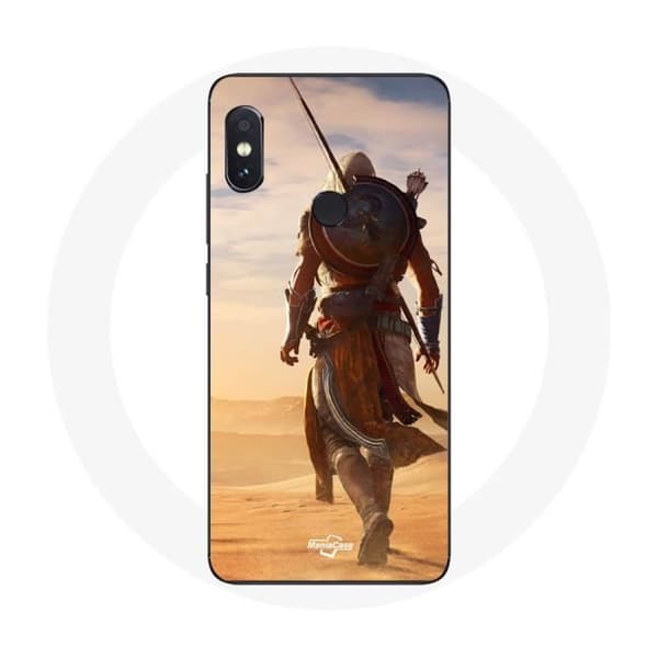 Cover - Xiaomi - Redmi Note 5 Pro - Blød - Sort - Assassin's Creed