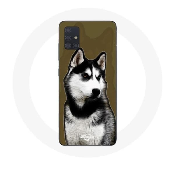 Siberisk Husky cover til Samsung Galaxy A71