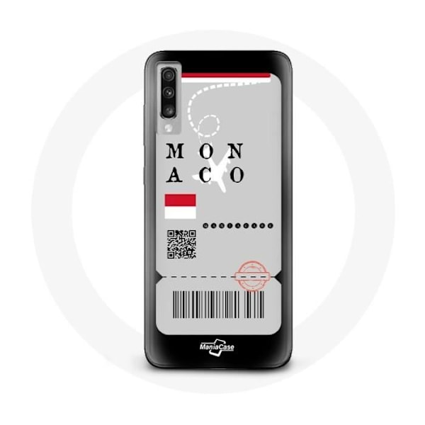 Coque - Samsung - Galaxy A50 - Flexibel - Flygbiljet - Syntetiskt skydd