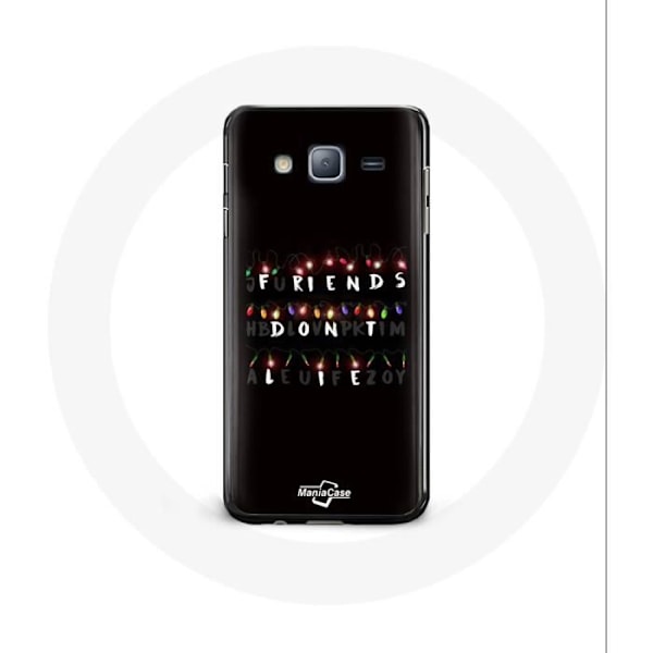 Coque för Samsung Galaxy J3 Stranger Things Affisch Vänner Ljuger Inte God Jul