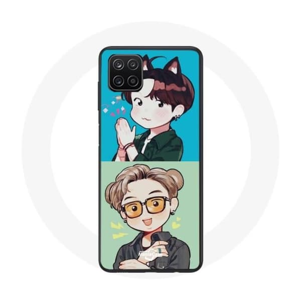 Coque Samsung Galaxy A12 BTS Bangtan Sonyeondan Dynamite Suga ja RM Fanart
