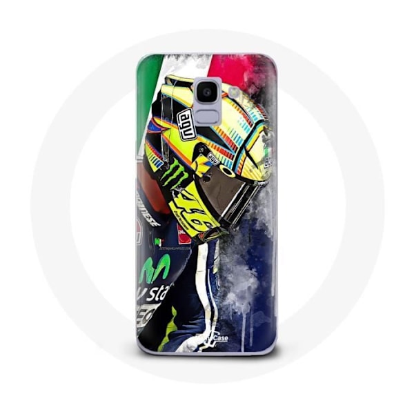 Coque för Samsung Galaxy A8 2018 Valentino Rossi Hastighetsförare mästare