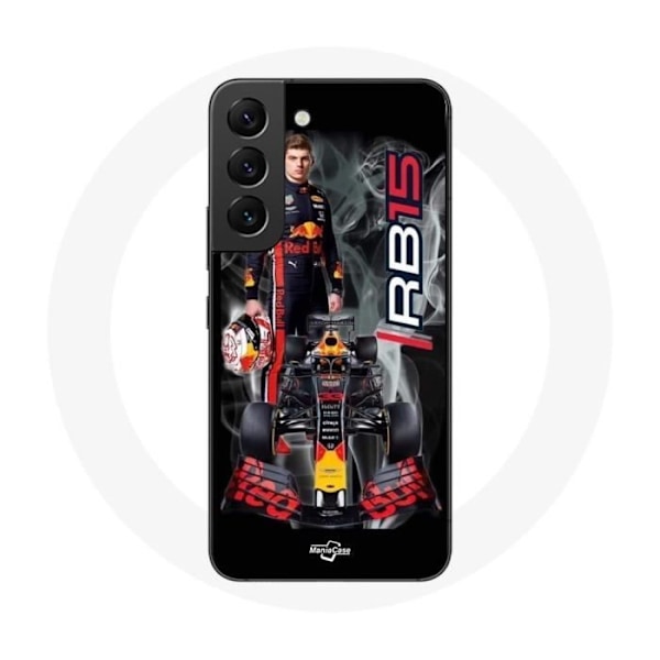 Coque - Maniacase - Samsung Galaxy S21 FE - Formel 1 Max Verstappen - Mjuk - Svart Svart