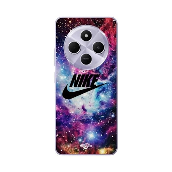 Coque Xiaomi Redmi 14C nike logotyp svart stilig Rosa Vif Lila Blå Maniacase
