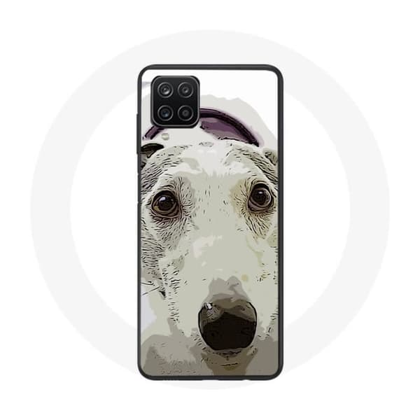Samsung Galaxy A12 Coque Lévrier greyhound Koira Rata