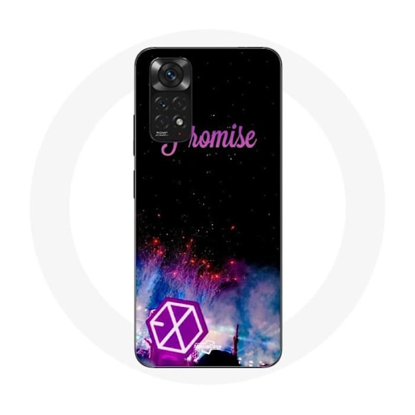 Coque för Xiaomi Redmi Note 11 4G Exo Grupp K-pop Logotyp Låt Promise