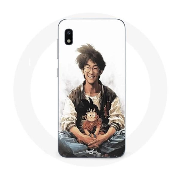 Coque Maniacase för Samsung Galaxy A10 Akira Toriyama Goku barn