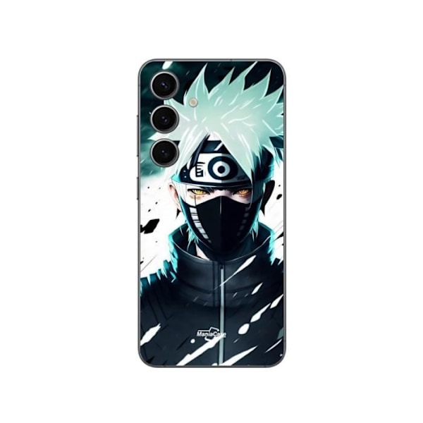 Coque - Maniacase - Samsung Galaxy S24 Plus - Kakashi Hatake - Mjuk - Svart
