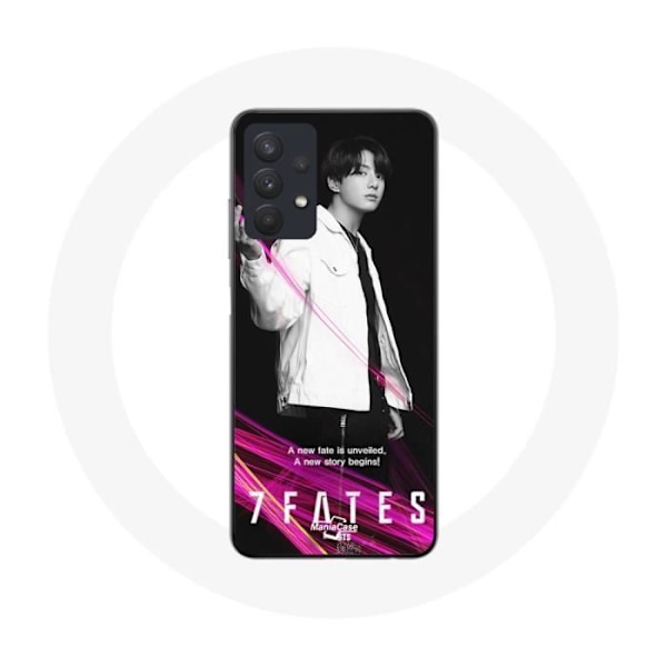 Coque för Samsung Galaxy A32 5G Bangtan Sonyeondan 7 Fates Chakho med BTS Jungkook konceptfoto