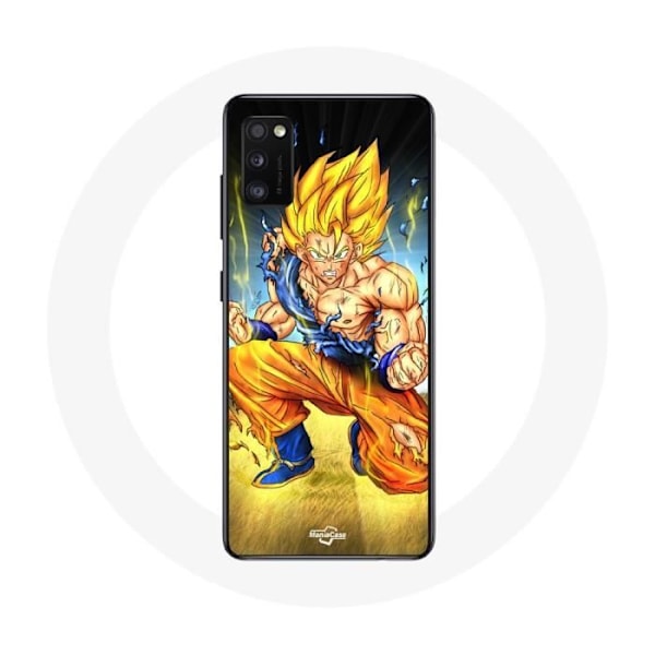 Coque - Maniacase - Samsung Galaxy S20 - Son Goku Dragon Ball - Flexibel - Svart Svart