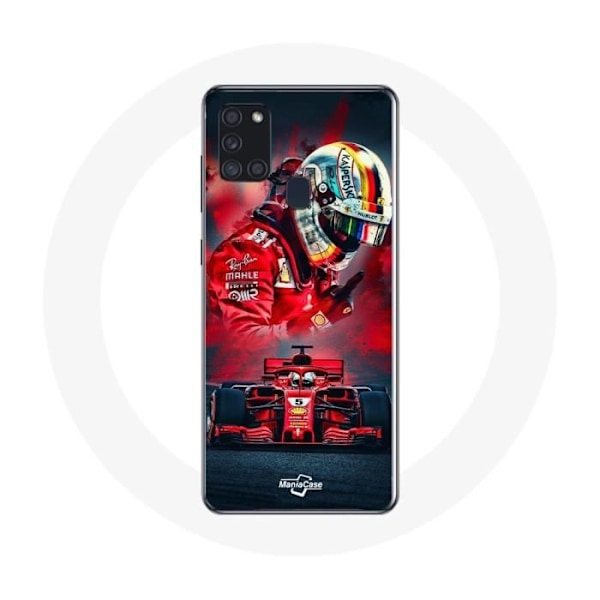 Coque - Formule 1 - Galaxy A21S - Röd - Mjuk - Sebastian Vettel Röd