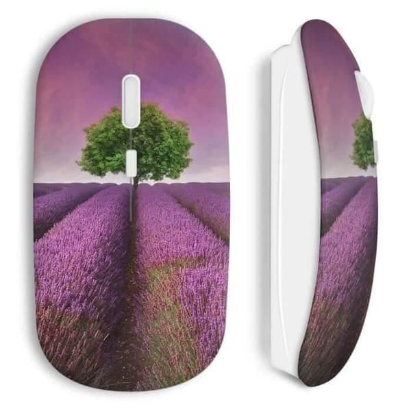 Trådløs mus Lavendel landskab
