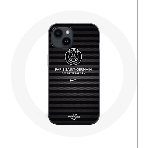 Coque - Maniacase - Iphone 14 Plus - Sort - Paris Saint Germain - Blød