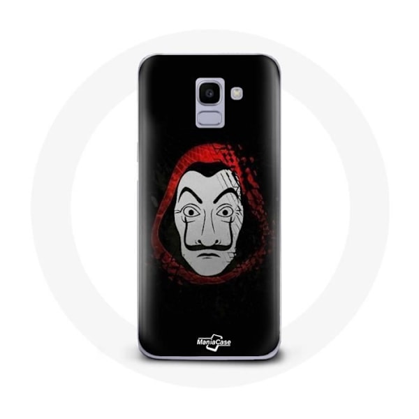 Coque - La casa de papel - Samsung Galaxy J6 2018 - Mjuk - Svart - Skydd