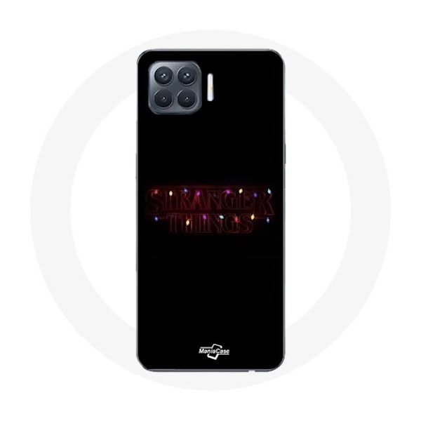 Coque för Oppo A93 Stranger Things Affisch Logotyp God Jul
