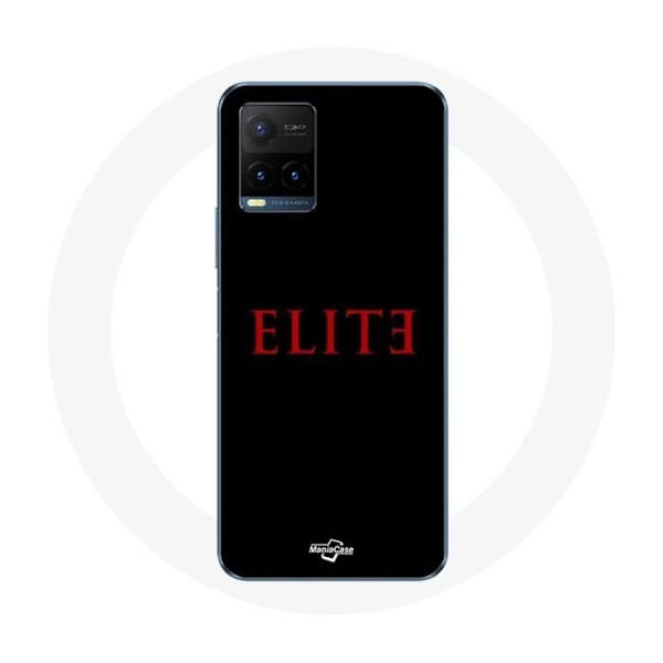 Coque för Vivo Y21s 2021 / Y21 2021 Elite Säsong 5 Röd Logotyp Svart Bakgrund