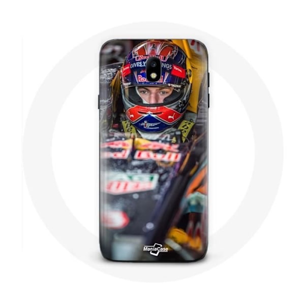 Samsung Galaxy J3 2017 F1-skydd Max Verstappen Formel 1-förare