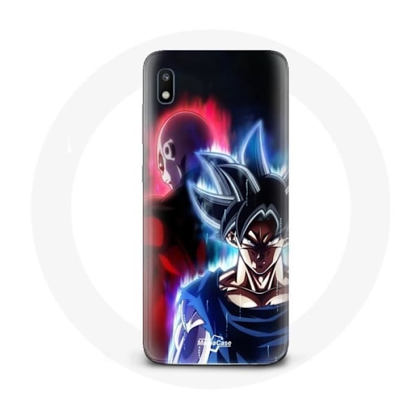 Skydd för Samsung Galaxy A10 Anime Dragon Ball Goku och Jiren