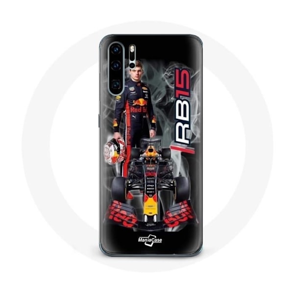 Coque - Maniacase - Samsung Galaxy P30 Pro - Formel 1 Max Verstappen - Mjuk - Svart Svart