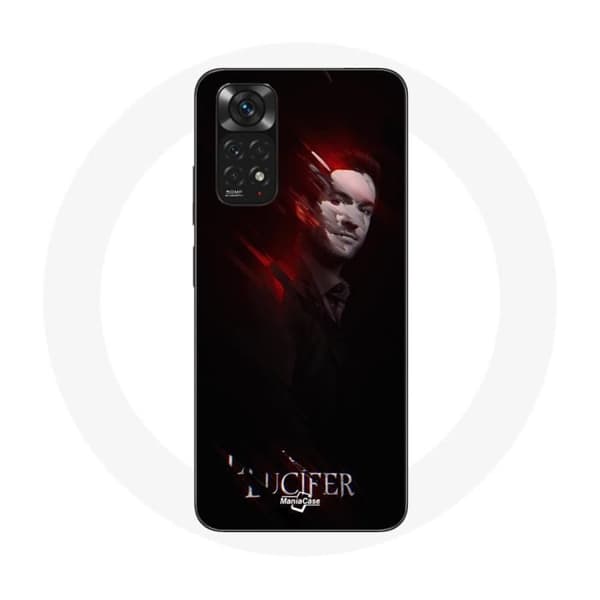 Cover - Xiaomi - Redmi Note 11S - Lucifer - Blød - Sort Svart