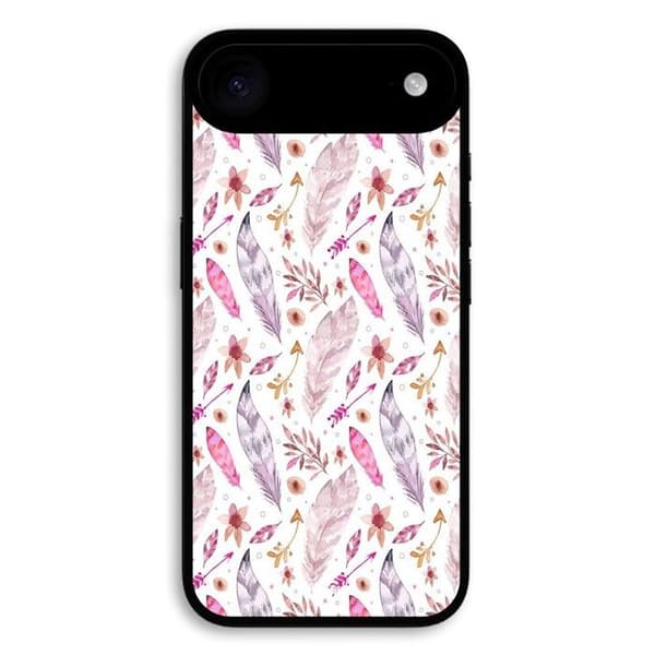 Cover til iPhone 17 Luft Fjer rosa Rosor